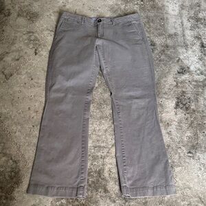 Banana Republic womens Classic Gray Chinos